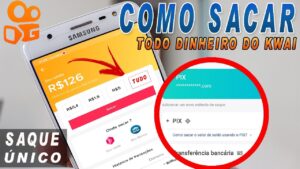 Kwai- Como sacar TODO DINHEIRO do kwai mais rápido para conta bancária pelo PIX