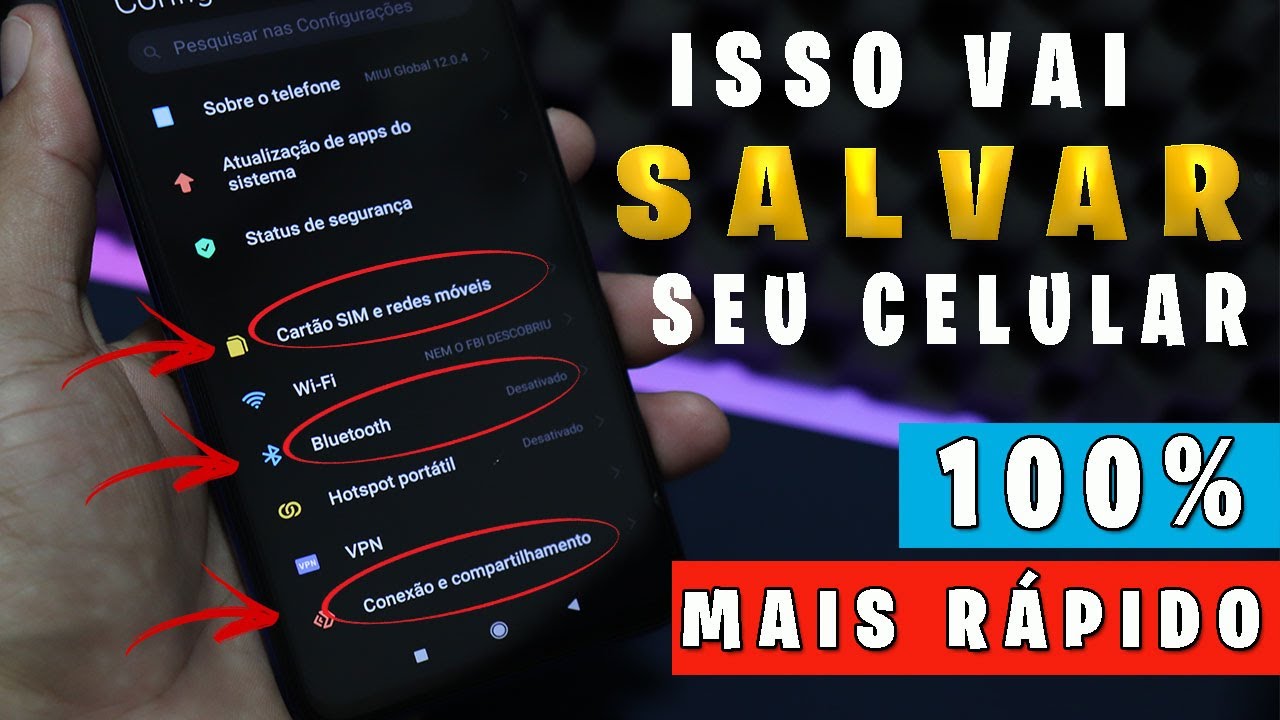 DESATIVE JÁ! Isso vai deixar seu celular 100% mais rápido sem travar (ÚNICA QUE FUNCIONA)