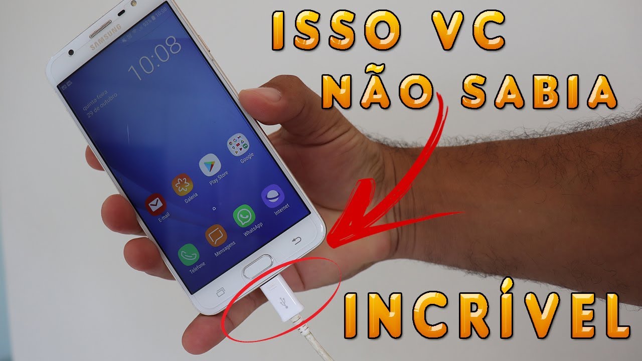 VC USA ISSO? Como CARREGAR a BATERIA do Android 50X MAIS RÁPIDO/sem carregador TURBO