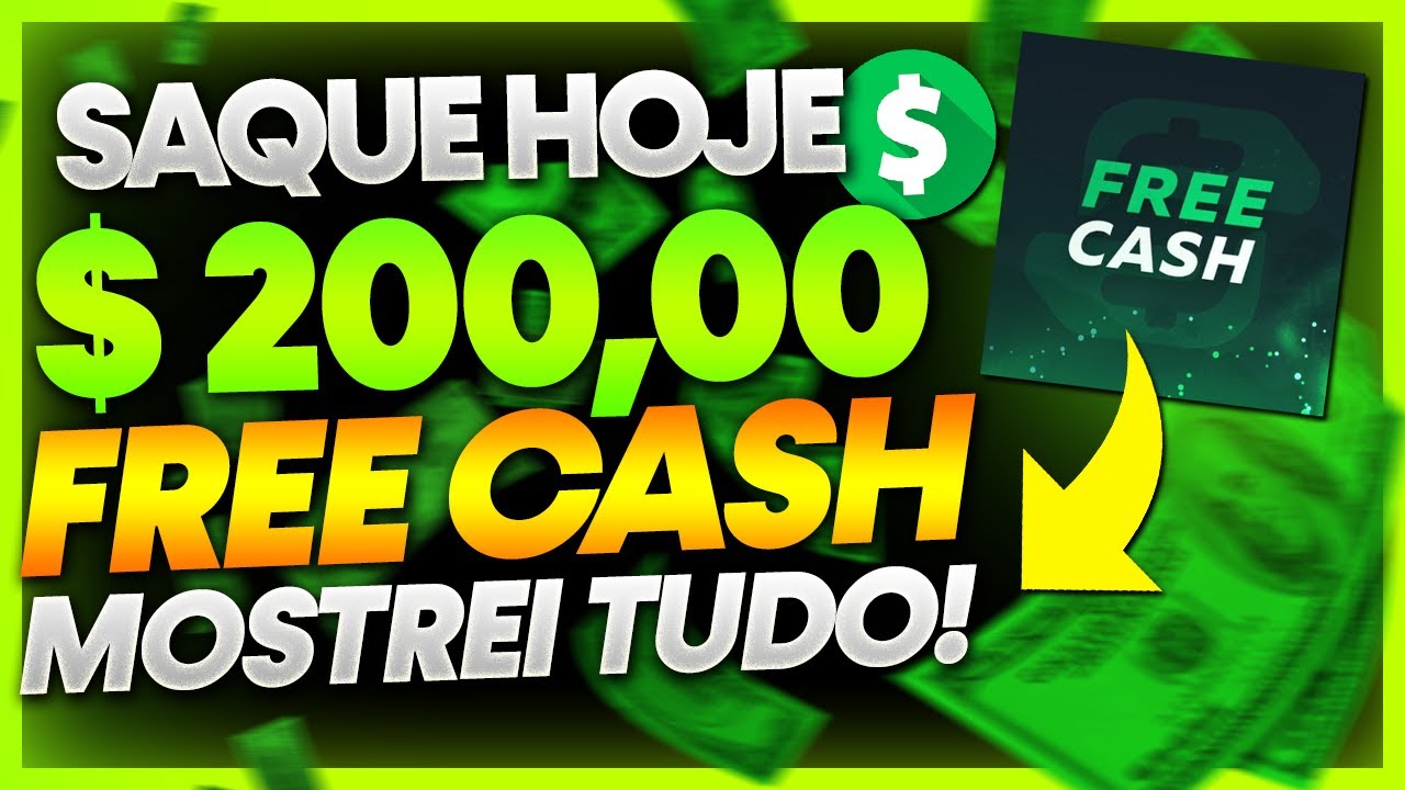 ✅FREE CASH COMO FUNCIONA? COMO GANHAR $ 200 DOLARES NO FREE CASH? FREE CASH PAGA MESMO?