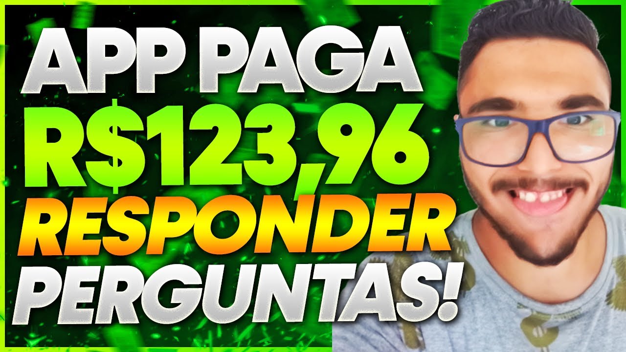 🤑GANHE R$123,96 PARA RESPONDER PESQUISA NESSE APLICATIVO | APLICATIVO PARA GANHAR DINHEIRO GRATIS