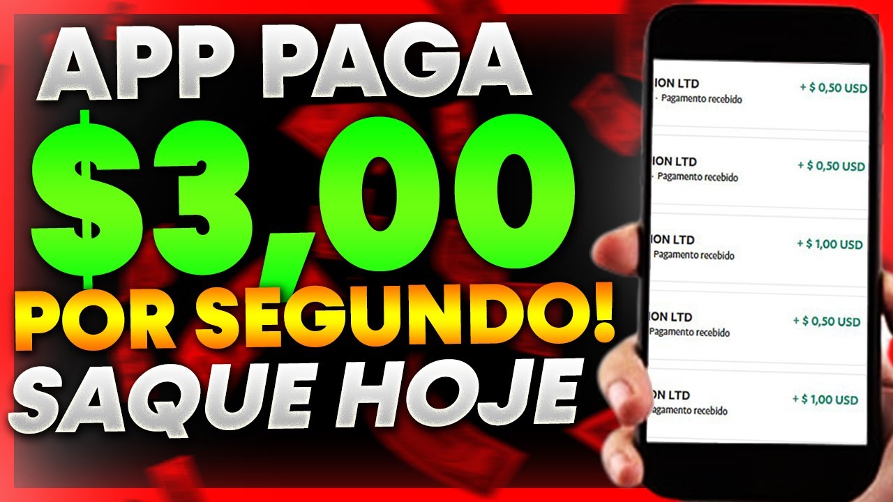 ✅[Ganhe $ 3.00 DOLARES por SEGUNDO] APP AMERICANO PAGANDO POR PERGUNTA! APP PARA GANHAR DINHEIRO