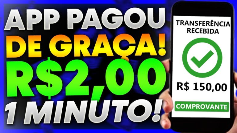 🔥[APP PAGANDO] ESSE APP ME PAGOU SEM FAZER NADA! NOVO APLICATIVO PARA GANHAR DINHEIRO VIA PIX