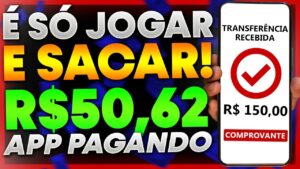 GANHE R$ 50.62 PARA PASSAR DE FAZE NESSE JOGO! NOVO APLICATIVO PARA GANHAR DINHEIRO JOGANDO