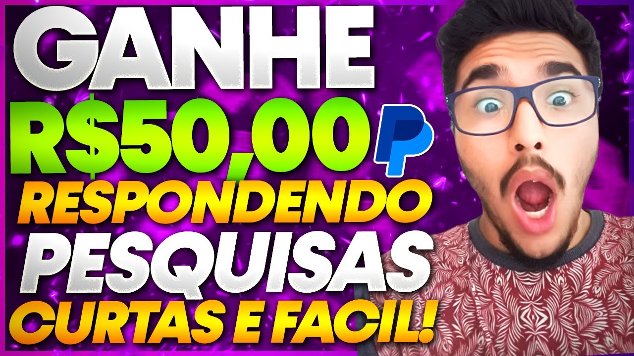 🤑GANHE R$50,00 PARA RESPONDER PESQUISAS REMUNERADAS NESSE APP | APLICATIVO PARA GANHAR DINHEIRO