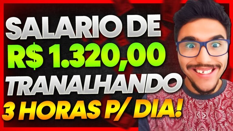 🤑GANHE 1.320 POR MÊS - TRABALHANDO 3 HORAS POR DIA!!😱 APPEN ESTÁ CONTRATANDO!