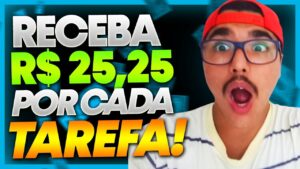 🔰[SAQUE HOJE] RECEBA R$25,25 POR TAREFA USANDO ESSE APP! NOVO APLICATIVO PARA GANHAR DINHEIRO RAPIDO