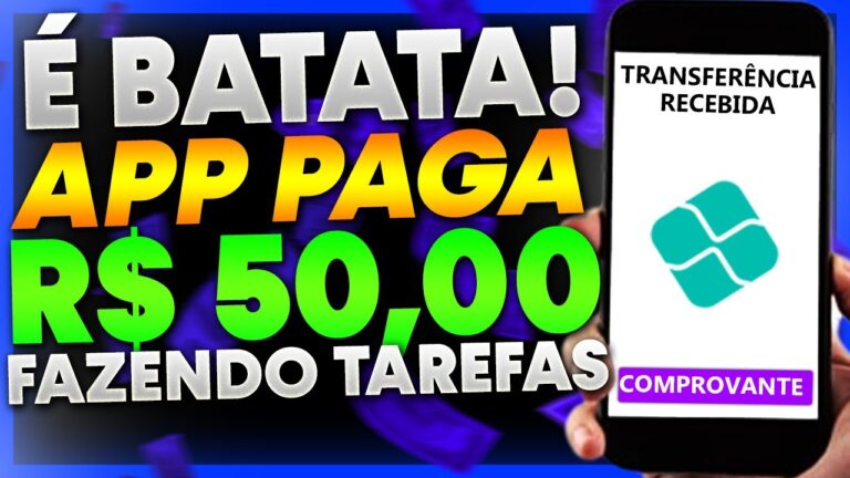 [ CORRE RÁPIDO ] APP PAGA R$ 50,00 por DIA para CUMPRIR TAREFAS MOLEZINHA - APP PARA GANHAR DINHEIRO