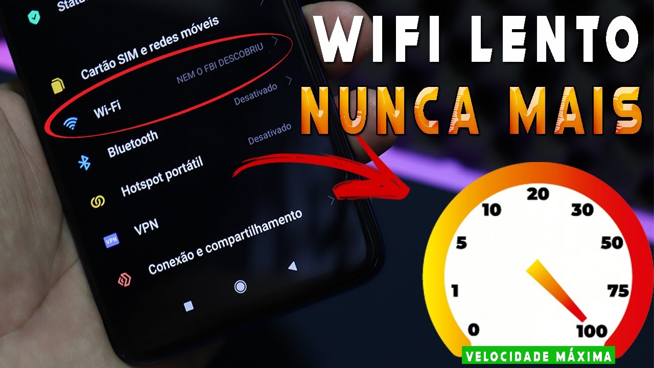 SENSACIONAL! COMO DEIXAR O WIFI MAIS RÁPIDO NO CELULAR / Usar 100% de VELOCIDADE da sua INTERNET!