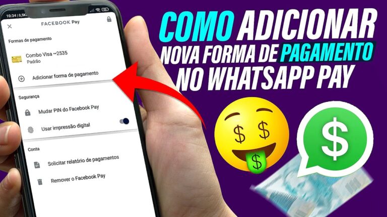 Como Adicionar Outro Cartão crédito no WhatsApp Pagamento (WhatsApp Pay) pelo celular