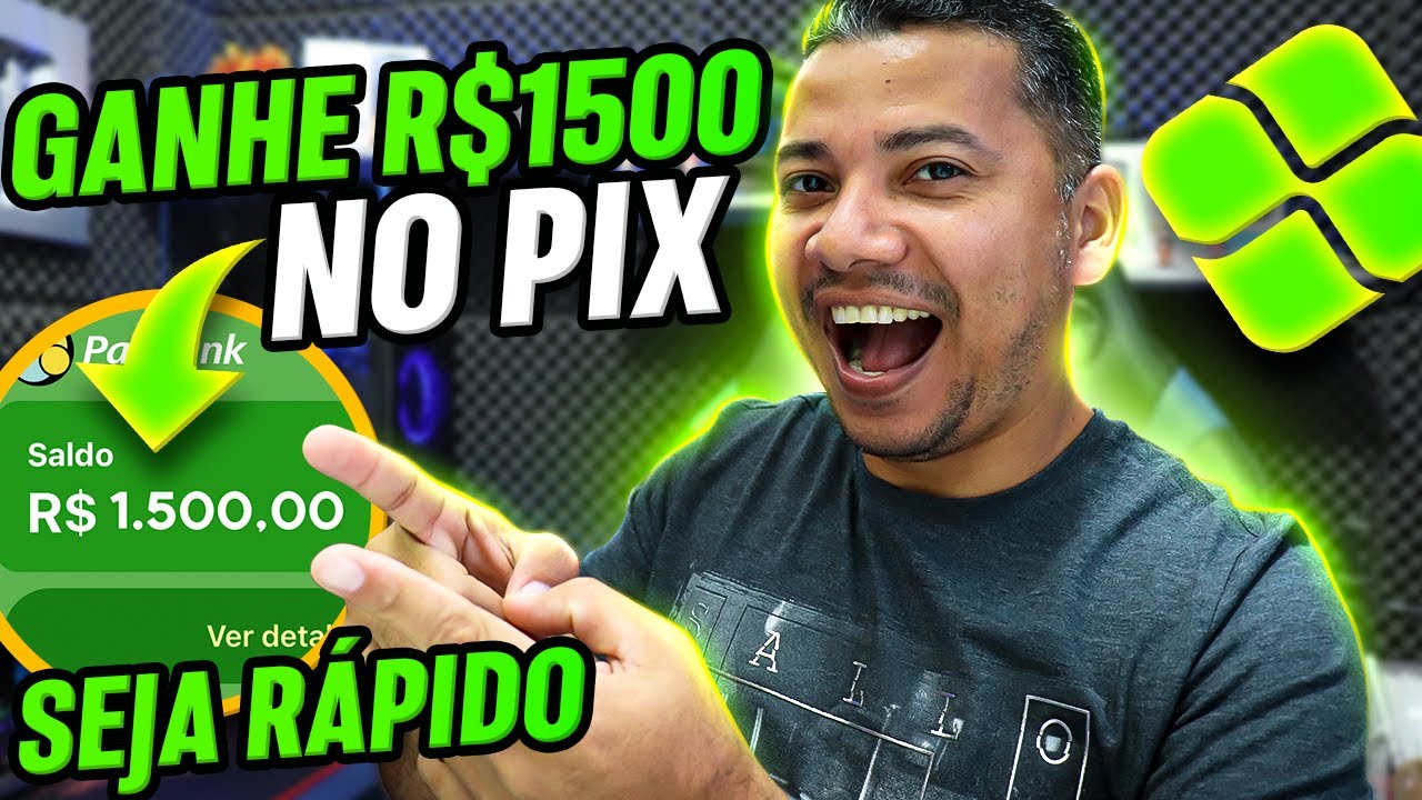 SEJA RÁPIDO! GANHE R$1500 reais no PIX direto de sua casa (NUNCA FOI TÃO FÁCIL GANHAR) RENDA EXTRA