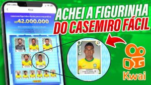✅ FAÇA ISSO!COMO PEGAR A FIGURINHA DO CASEMIRO HOJE NO KWAI -conseguir TODAS as FIGURINHAS PREMIADAS