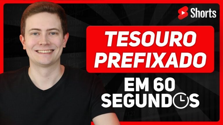 TESOURO PREFIXADO em 60 segundos!