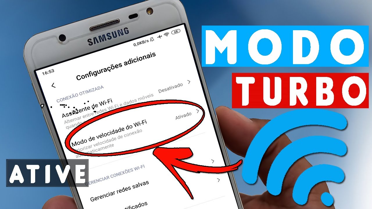 MODO TURBO! ATIVE ISSO no CELULAR e Seu WIFI 3G 4G 5G Ficará Mais RÁPIDO  SEM TRAVAR