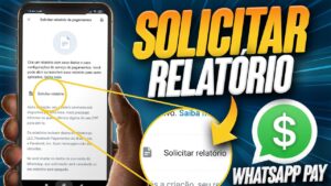 Como solicitar extrato do whatsapp pagamentos (solicitar relatório WhatsApp pay  completo)