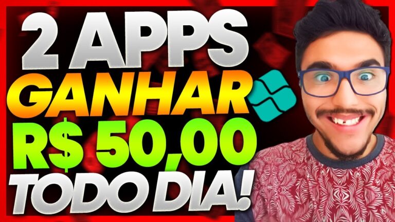 2 APLICATIVOS QUE EU USO PARA GANHAR R$ 50,00 NO PIX TODOS OS DIAS | APP PARA GANHAR DINHEIRO
