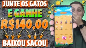 [APP BAIXOU SACOU] JUNTE os GATINHOS e SAQUE R$ 140,00 por DIA – APP para GANHAR DINHEIRO 2023