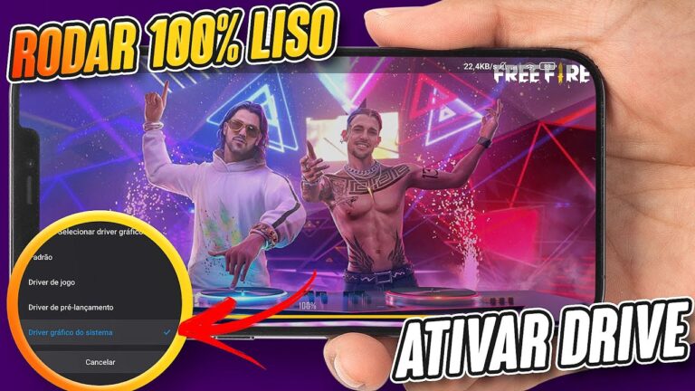 NUNCA MAIS VAI TRAVAR! ATIVE esse DRIVE no Android e seu FREE FIRE vai rodar 100% LISO sem travar
