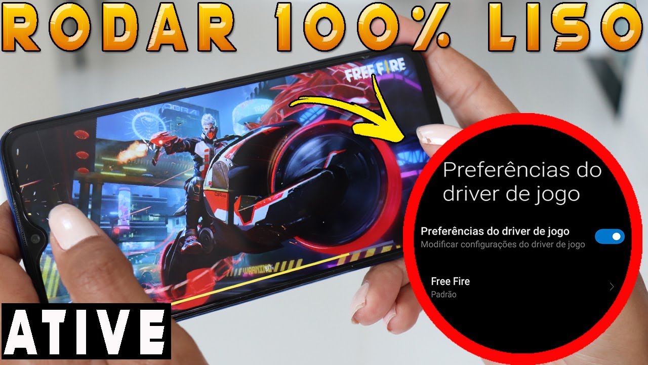 NUNCA MAIS VAI TRAVAR! ATIVE esse DRIVE no Android e seu FREE FIRE vai rodar 100% LISO sem travar