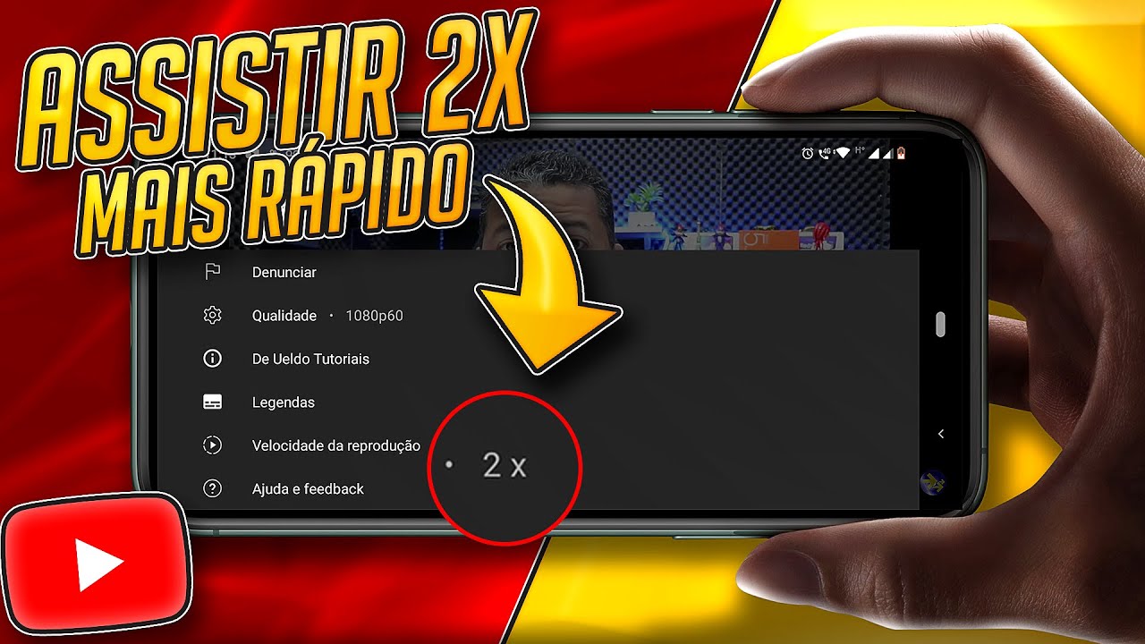 Como assistir vídeos longos do Youtube mais rápido( acelerar velocidade de reprodução)