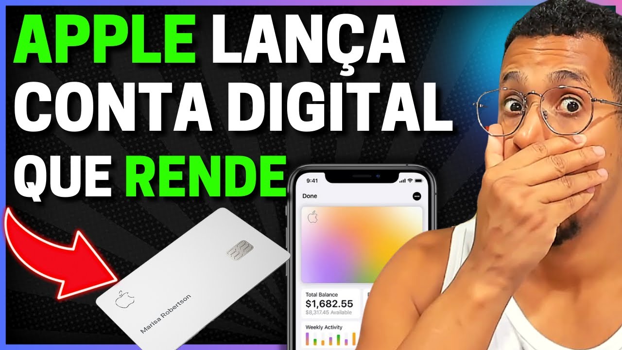 💳NOVA CONTA DIGITAL APPLE Igual Nubank e Picpay | Saldo na CONTA VAI RENDER - rei dos cartões