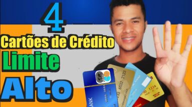 4 cartão de crédito com limite alto os melhores cartões com limite alto