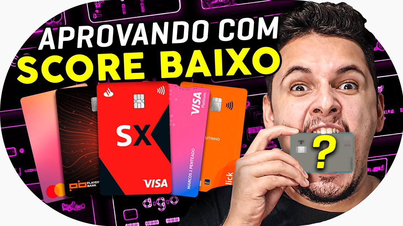 🚀 5 Cartões de Crédito Sem Anuidade para Score Baixo e que Aprovam Jovens [ATUALIZADO]