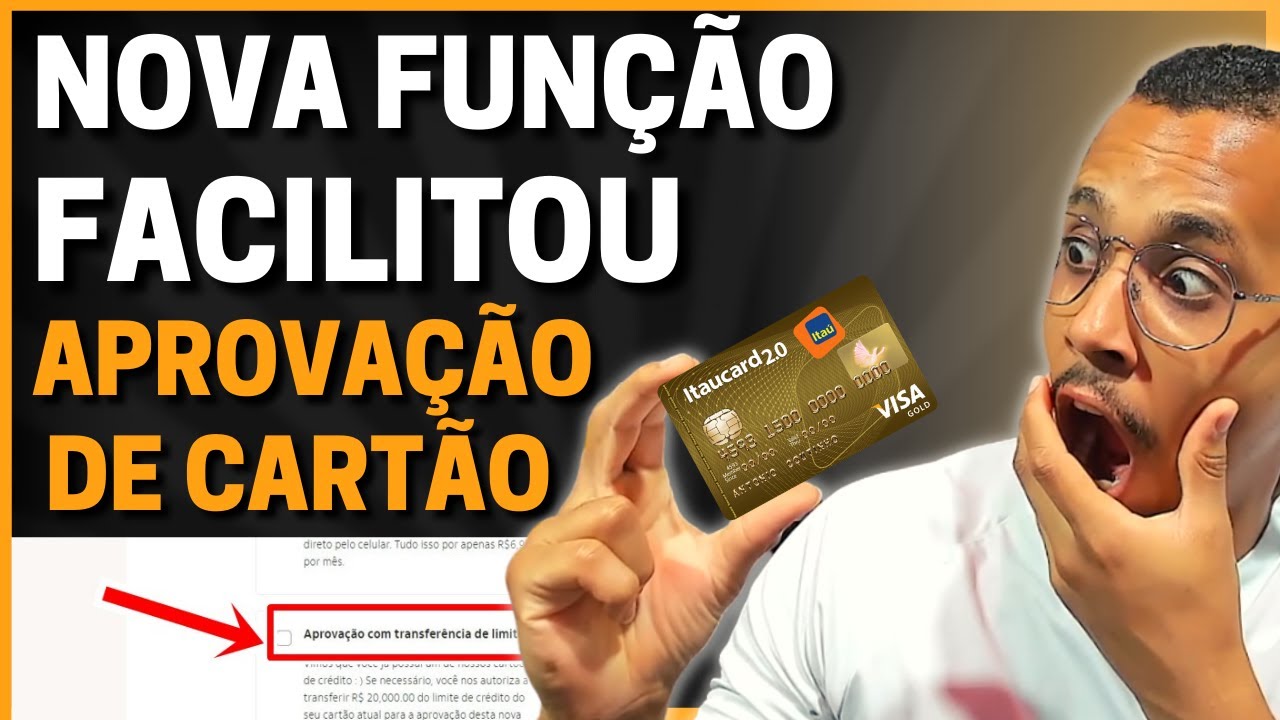 💳【 URGENTE !】ITAÚ FACILITA APROVAÇÃO DE CARTÃO DE CRÉDITO COM NOVA FUNÇÃO