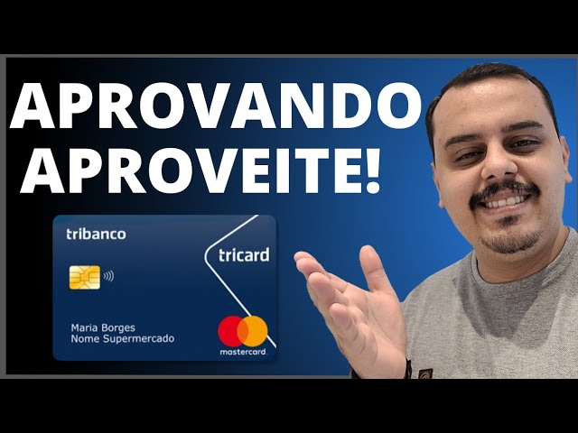URGENTE: APROVA EM MINUTOS! CARTÃO DE CRÉDITO TRICARD MASTERCARD APROVANDO, SOLICITE JÁ.