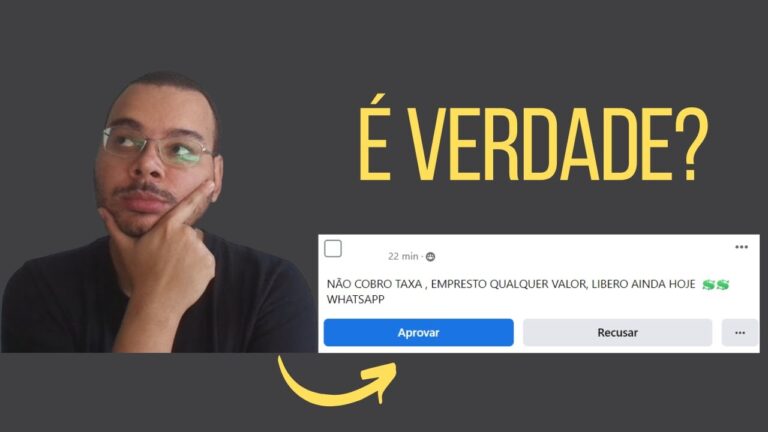 Já viu isso nos grupos de empregos do Facebook "Não cobro taxa, empresto qualquer valor". É Verdade?