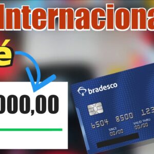 CARTÃO FÁCIL DE APROVAR Com Limite De 5.000,00 mil  Bradesco Elo internacional