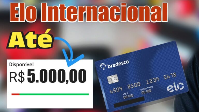 CARTÃO FÁCIL DE APROVAR Com Limite De 5.000,00 mil  Bradesco Elo internacional