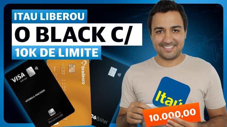 ITAÚ LIBERA O BLACK COM 16K DE LIMITE - SANTANDER REDUZIU MEU LIMITE PARA 1 CENTAVO.