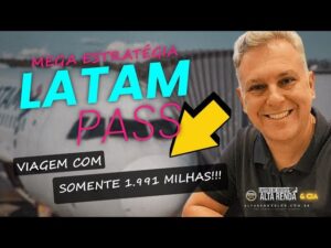 💳Oportunidade! Passagens por 1.991 milhas ou seja R$ 56,00, veja esta oportunidade via Latam Pass.