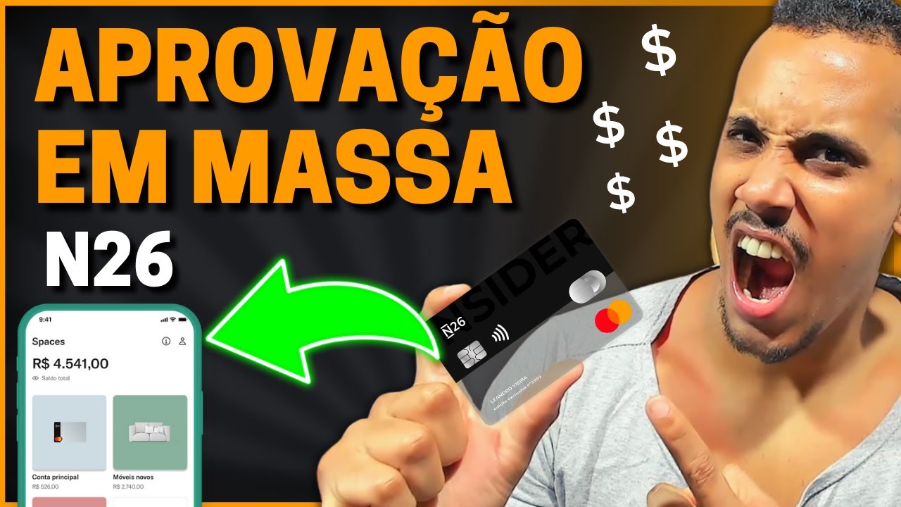 💳【 URGENTE 】N26 NOVA APROVAÇÃO EM MASSA LIMITE ALTO + ATIVAÇÃO CARTÃO SOFISA DIRETO