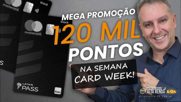 💳LATAM PASS CARD WEEK ATÉ 120.000 PONTOS NO CARTÃO BLACK E AINDA PONTOS COM ATÉ 65% DESCONTO. SAIBA.