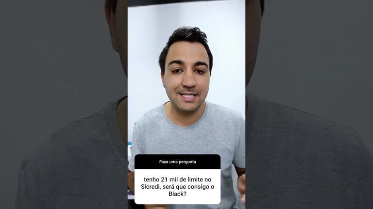 21 mil de limite, da para conseguir o black do sicred? #cartõesdecrédito