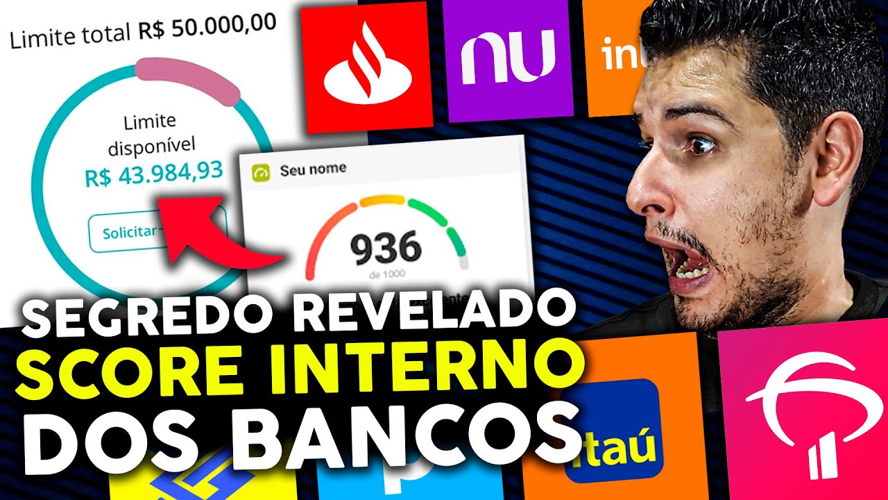 SCORE INTERNO DOS BANCOS: 5 Dicas p/ Aumentar o Score dos Bancos RÁPIDO [SCORE ALFA OU RATING ALFA]