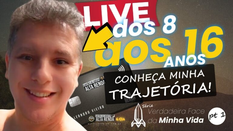 💳LIVE: DOS 8 ANOS  AOS 16 ANOS, CONHEÇA A MINHA HISTÓRIA E TRAJETÓRIA NO MERCADO. SAIBA O INÍCIO.