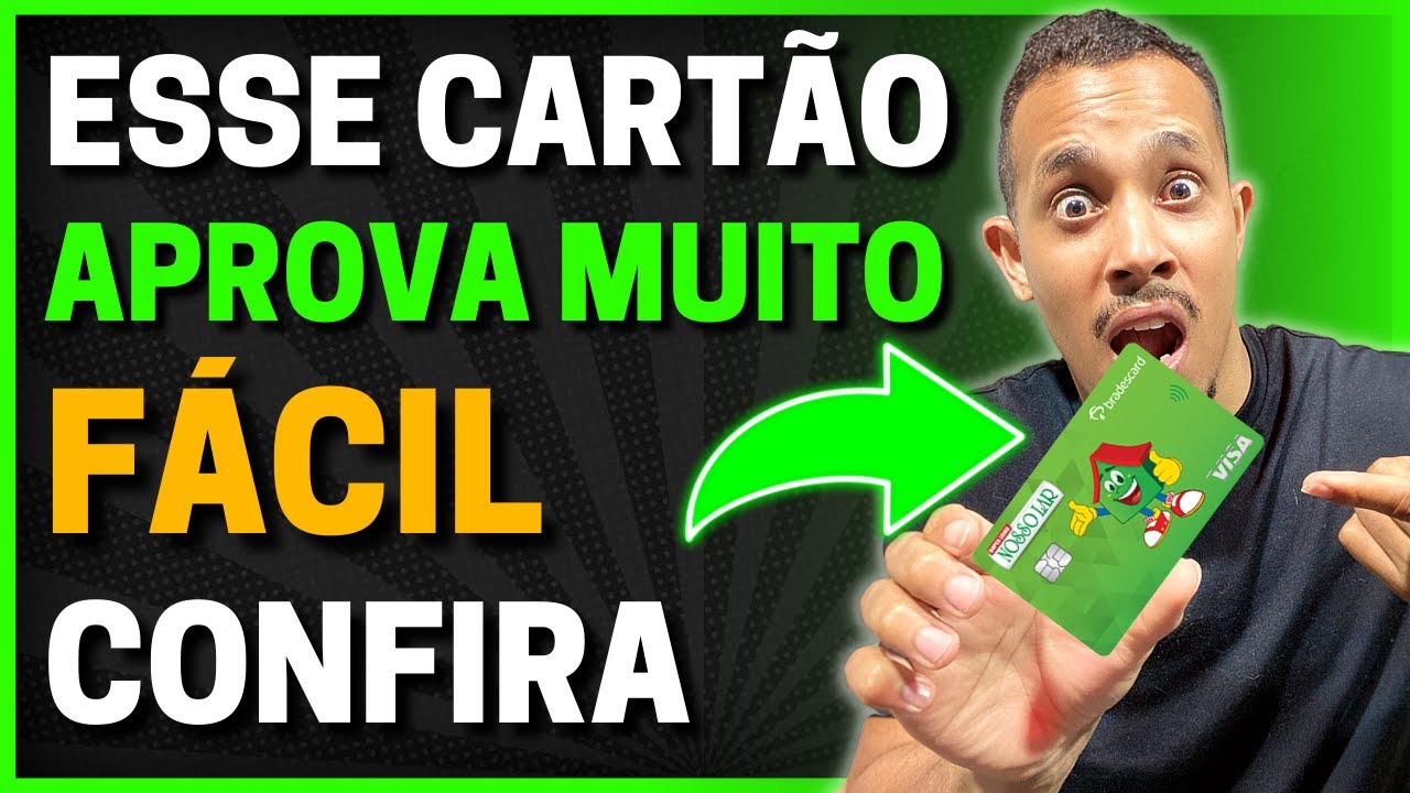 💳【 ATENÇÃO! 】FÁCIL DE APROVAR, CARTÃO NOSSO LAR VISA BRADESCO, COM MUITAS VANTAGENS