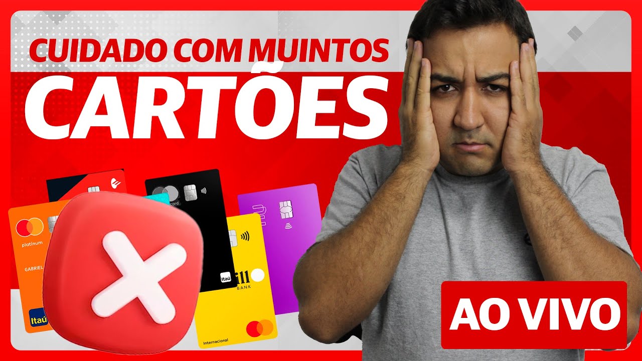 💳 AO VIVO - PERIGO DE MUITOS CARTÕES DE CRÉDITO E FALÊNCIA DO C6?