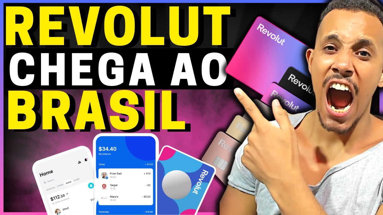 💳BOMBA! MAIS UMA NOVA CONTA CHEGA AO BRASIL "Revolut" VEIO PARA COMPETIR COM O N26 - Rei dos Cartões