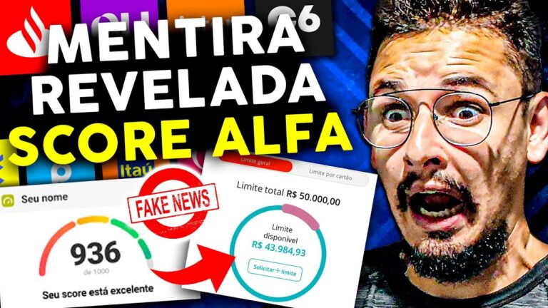 A MENTIRA QUE TE CONTARAM SOBRE O SCORE ALFA