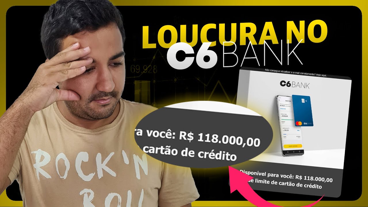 LOUCURA NO C6 BANK! NOVOS CANCELAMENTO DE CONTAS E MEGA AUMENTO DE LIMITE! VAI ENTENDER.