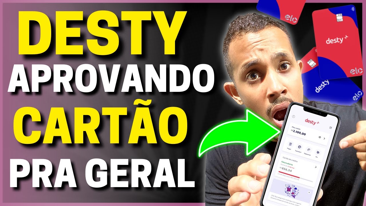 💳【 URGENTE 】CONTA E CARTÃO DE CRÉDITO DESTY APROVAÇÃO EM MASSA DE CRÉDITO, APROVEITEM O MOMENTO!