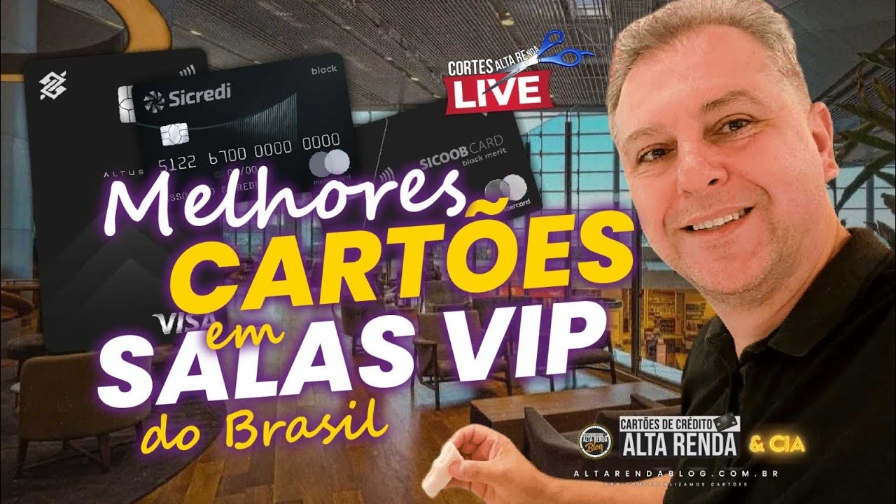 💳SALAS VIP COM SEU CARTÃO DE CRÉDITO INDEPENDENTE DO CARTÃO SER PLATINUM, BLACK, INFINITE. SAIBA.