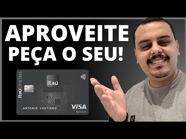 APROVEITE: PEÇA O SEU! CARTÃO DE CRÉDITO ITAÚ VISA SIGNATURE ZERO ANUIDADE E ÓTIMO LIMITE INICIAL.