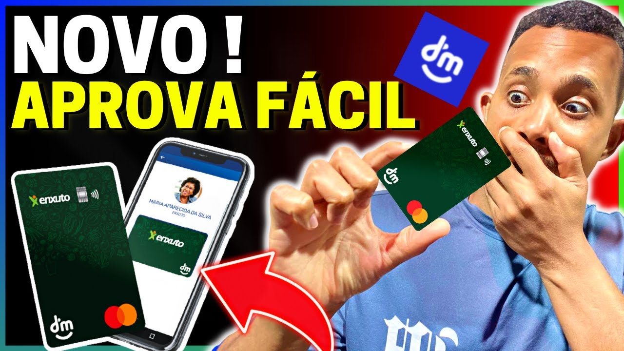 Atenção! CARTÃO ENXUTO DA DM CARD APROVA FÁCIL DEMAIS "Confira Agora"  | Rei dos Cartões!