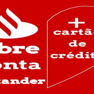 APLICATIVO abri CONTA Santander sem sair de casa