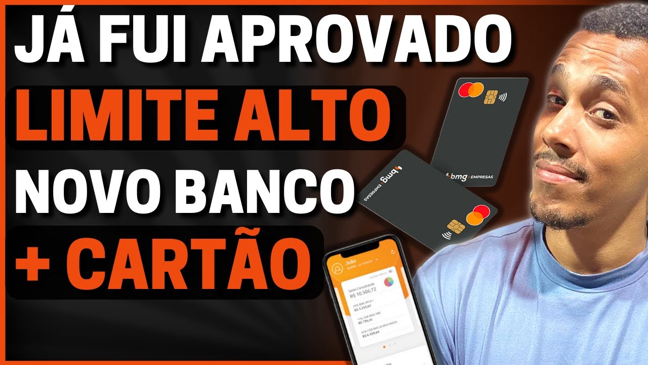 💳ATENÇÃO! Chegou Aprovando CRÉDITO - NOVO BANCO BMG COM CARTÃO DE CRÉDITO | Rei dos cartões